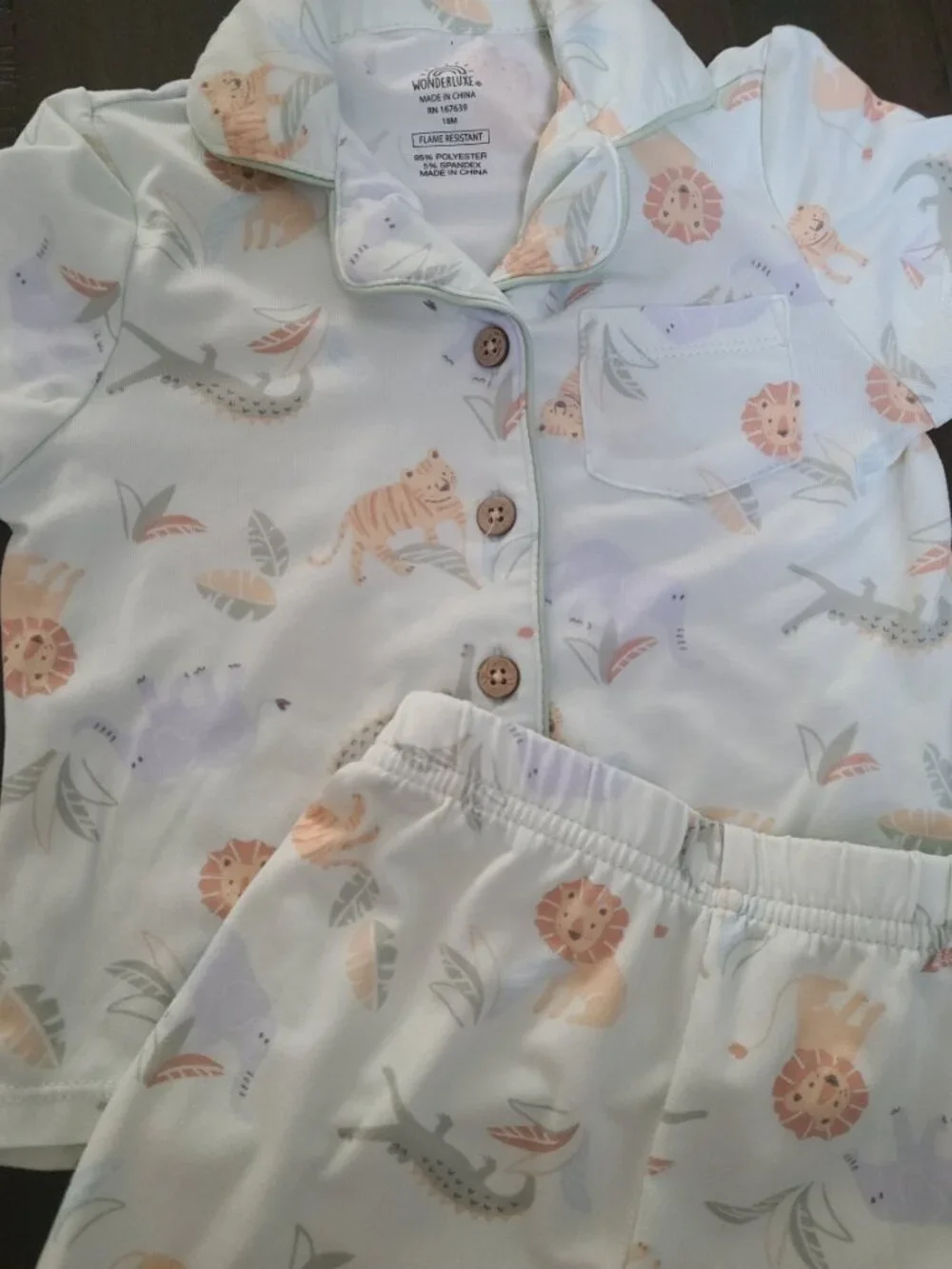 Summer 2 Piece Pajama Set
